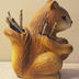Nutcracker Holder: Brown Squirrel
