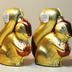 Food: Two Chocolate Squirrels Holding a Nut