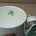 Cup: White Porcelain Cup with Brown Squirrel
